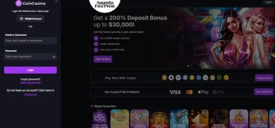 coin casino nopeat kryptomaksut