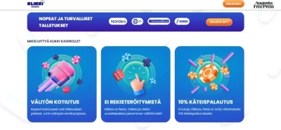 klikki kasino ei rekisteröitymistä