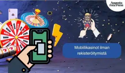 mobiilikasinot ilman rekisteröitymistä