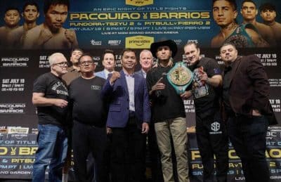 How to bet on Manny Pacquiao vs Mario Barrios in South Carolina