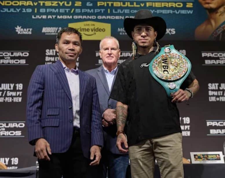 How To Bet On Manny Pacquiao vs. Mario Barrios In Texas
