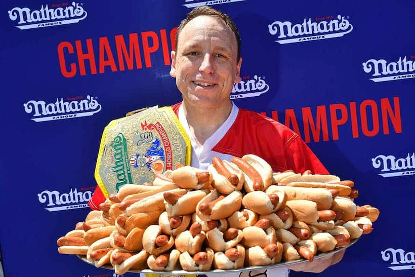 Joey Chestnut - Nathan's Hot Dog Eating Contest (1)