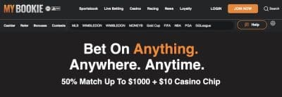 MyBookie bonus