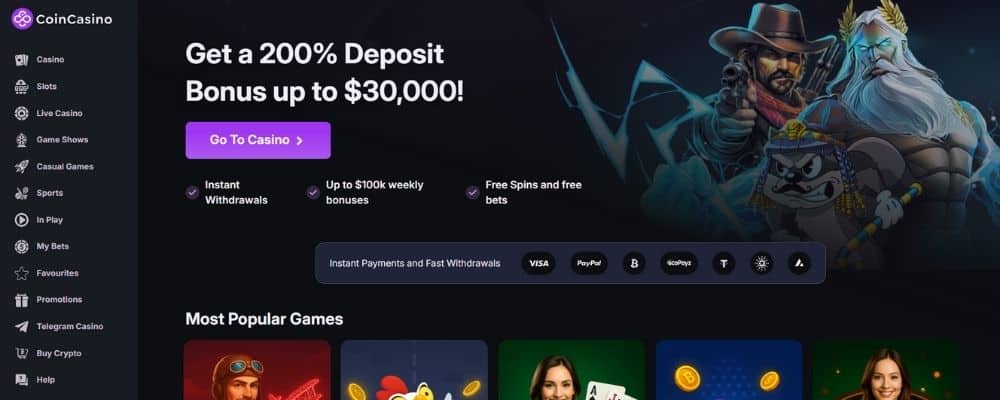 coin casino ολα τα Online casino