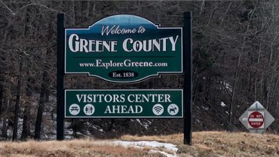 Greene County Stanardsville welcome sign