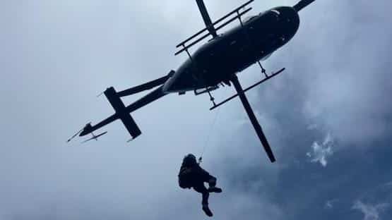hoist rescue old rag mountain madison county med flight 1