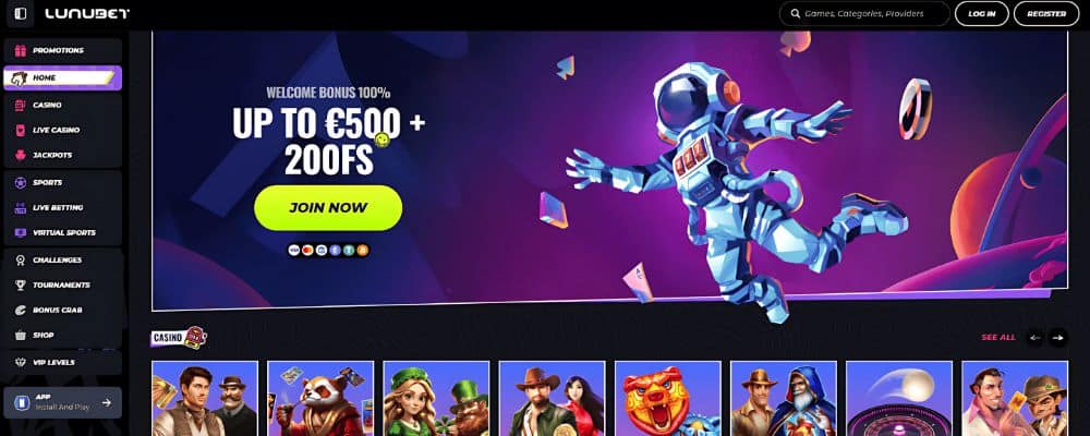 lunubet slots Automaty online