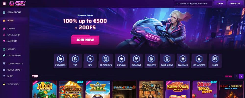 roby casino 1 Automaty online