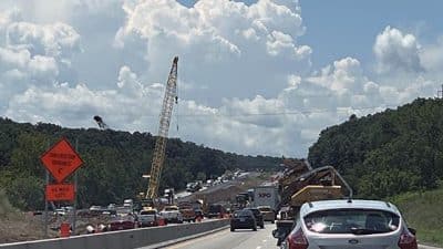 staunton interstate 81 widening project VDOT construction work zone