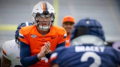 uva football chandler morris