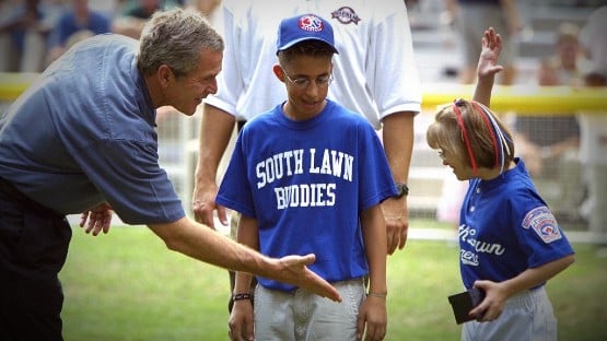 waynesboro tee ball president bush