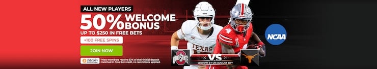 The best college football sportsbook, BetOnline offers fans everything with the best odds, markets, bonuses and contests. 