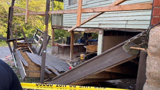 Deck Collapse Harrisonburg