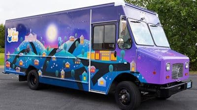 electric gus bus JMU