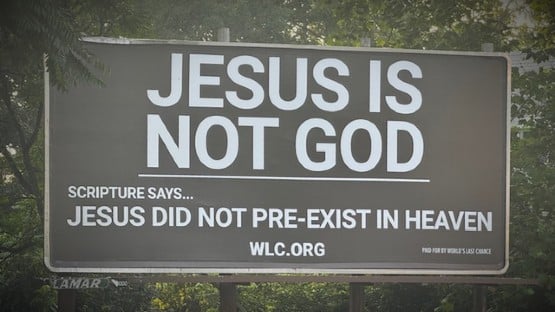jesus is not god