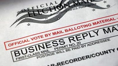 mail in ballot absentee election vote voting