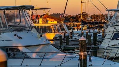 Pass Christian Harbor marina Hurricane Katrina