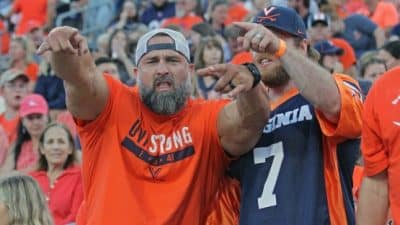 uva football fans