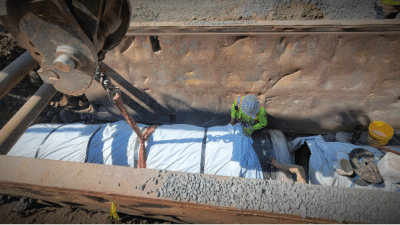 Rivanna Water & Sewer Authority water line