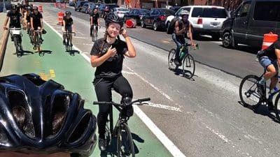 hightman robyn NYC bike ride