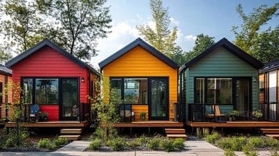 tiny home cottage court housing affordable housing
