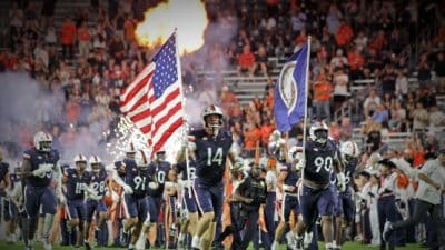 uva football entrance