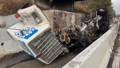 95 chesterfield tractortrailer accident 112525