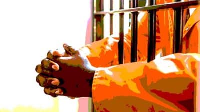 black male jail prison arrest police