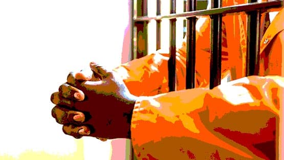 black male jail prison arrest police