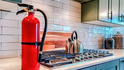 fire extinguisher kitchen