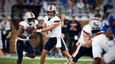 uva football chandler morris duke