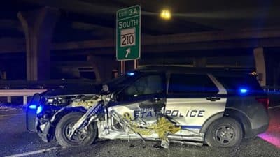 virginia state police accident rammed