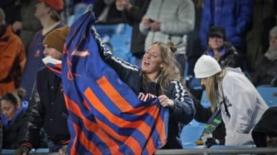 uva football happy fans