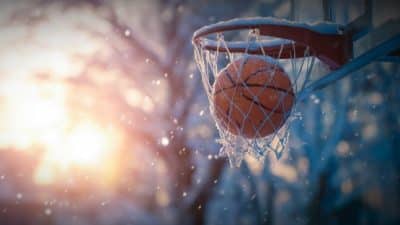 snow basketball