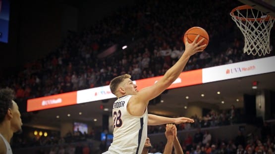 uva basketball thijs de ridder