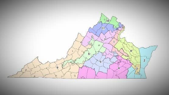 virginia 10-1 map