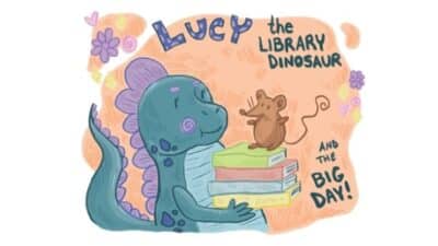 lucy the library dinosaur