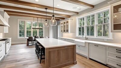 Dallas kitchen hardwood flooring ROI
