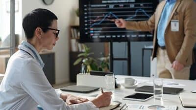 take notes at board meeting business