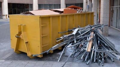 skip bins waste construction dumpster