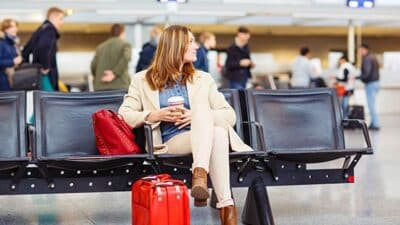 Frankfurt airport transfer traveller