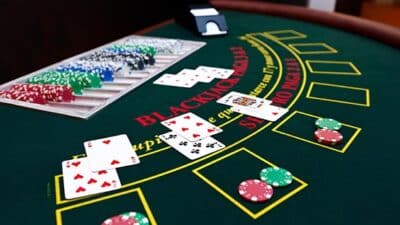 blackjack table casino