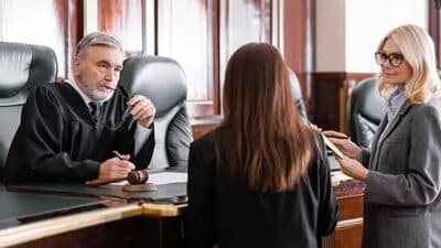 defense attorney public defender court judge lawyer