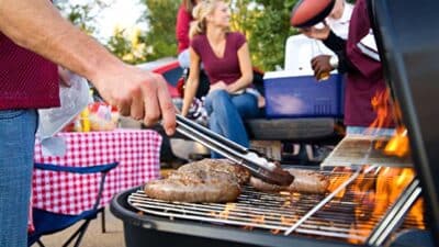 football tailgate grill