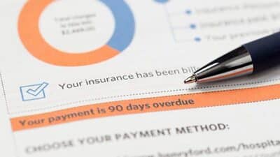 insurance past due medical bill hospital personal injury