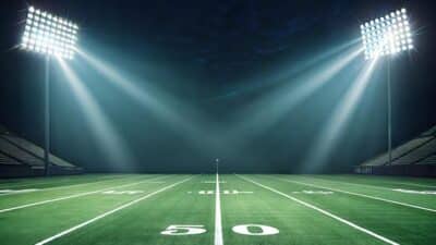 lions NFL football field lights