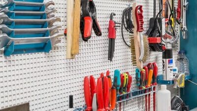 power tools garage workshop