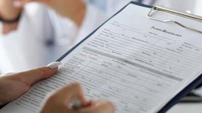 translation doctor hospital admission form patient
