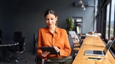 woman business owner travel CEO