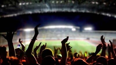 World Cup soccer football fans gameday